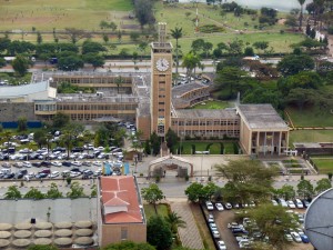 Vista aérea del Parlamento de Kenya (Imagen: Richard Portsmouth)