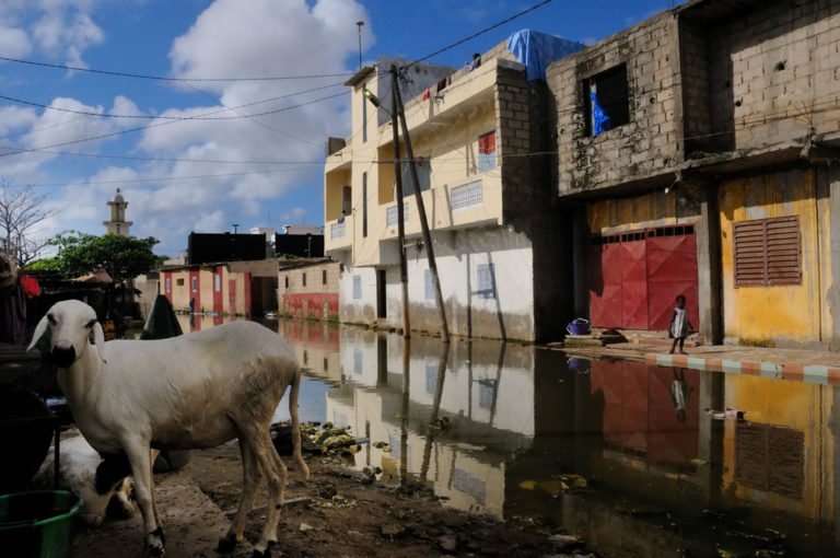 Fotografía de la serie ‘Vivir con los pies bajo el agua’ (Elise Fitte Duval, 2009).