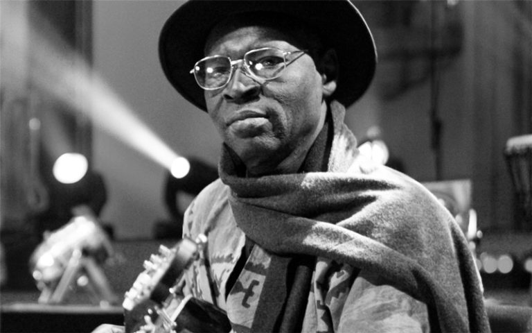 Ali Farka Touré, antes de una actuación