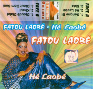 Portada de uno de los casetes de la diva senegalesa Fatou Laobé