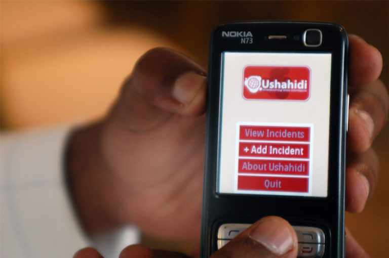 La plataforma Ushahidi permite disponer de información vital en zonas de catástrofe o de conflicto (imagen: Erik Hersman)