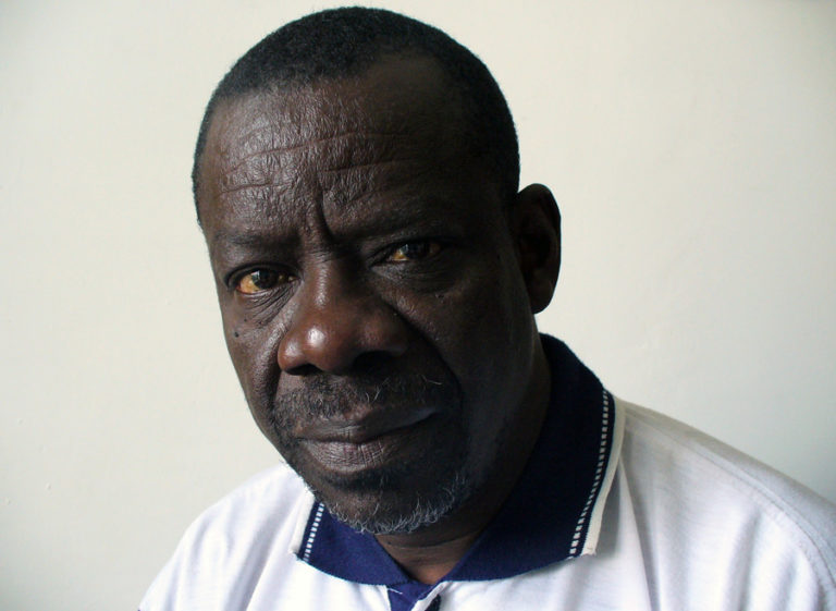 Amadou Ndoye, retratado por el escritor Carlos Fuentes en 2007