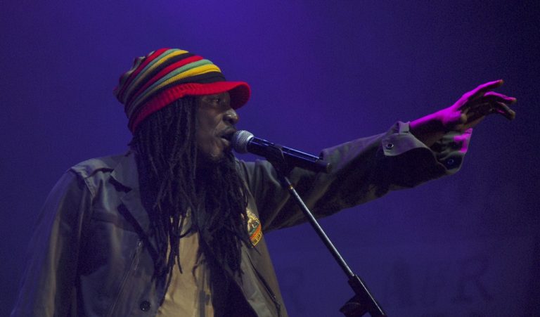 Alpha Blondy, durante el Gran Concierto África Vive 2010