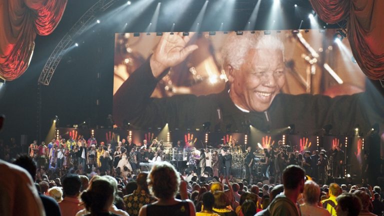 Concierto por el cumpleaños de Mandela celebrado en Nueva York en 2009