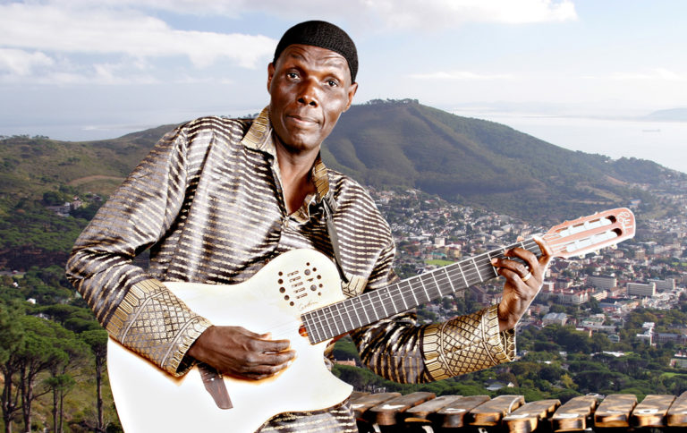 El músico zimbabuense Oliver Mutukudzi