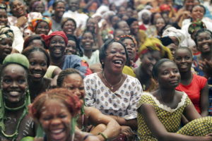 Imagen de la celebración del Día Internacional de la Mujer de 2005 en Abidjan (Imagen: UN Photo/Ky Chung)
