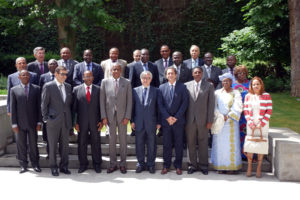 Esta mañana tuvo lugar en Madrid el Consejo Diplomático de Casa África, que reunió a todos los embajadores africanos acreditados en España.