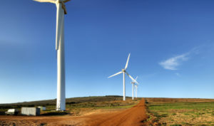 Instalación de energía eólica en Darling (Sudáfrica). Imagen: Warren Rohner