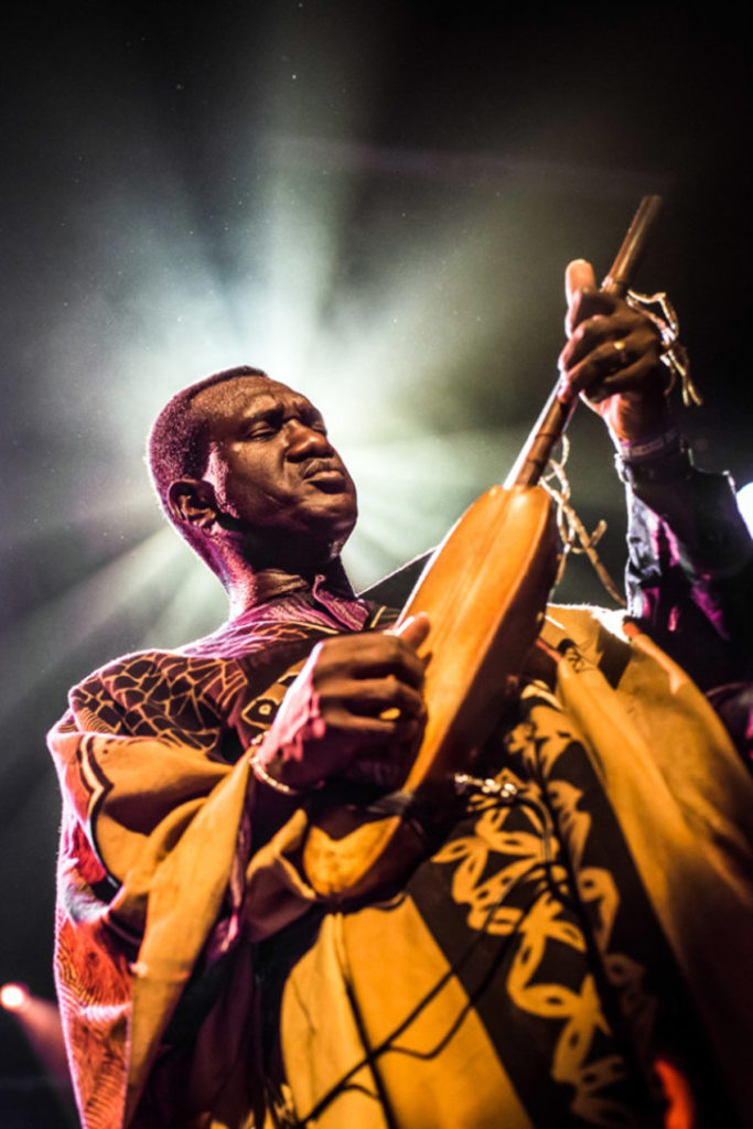 Bassekou Kouyaté es el gran renovador del ngoni, un laúd africano fabricado con una calabaza y piel seca de cabra.