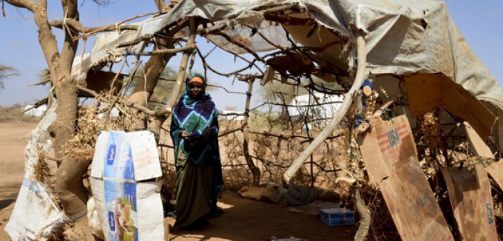 Dabbab (Kenia): campo de refugiados somalíes ©Julien Rey