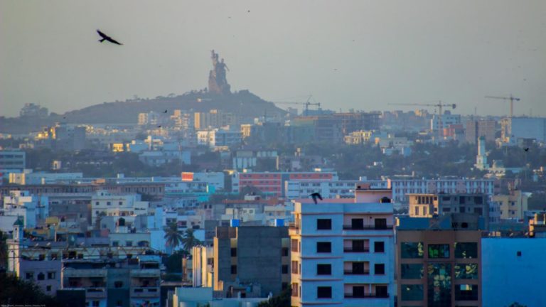 La ciudad es fantasmal. El miedo se ha apoderado de todos. Imagen de Mame Cheikh Ahmadou Mbacke Faye