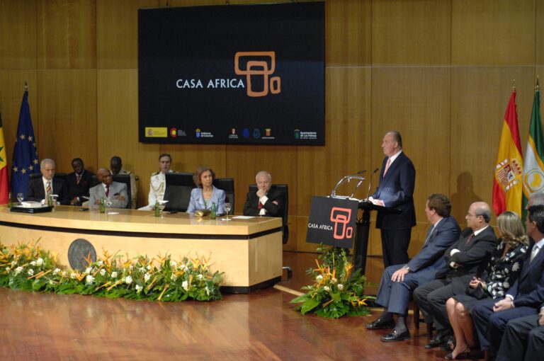 Inauguración de Casa África, junio 2007