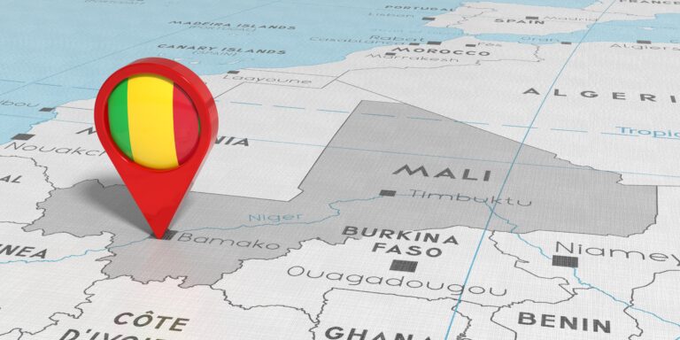 Localización de Bamako, Mali ©Px Media para Adobe Stock