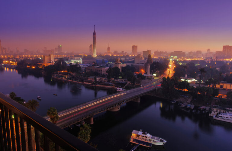 El Cairo y el río Nilo. ©AdobeStock